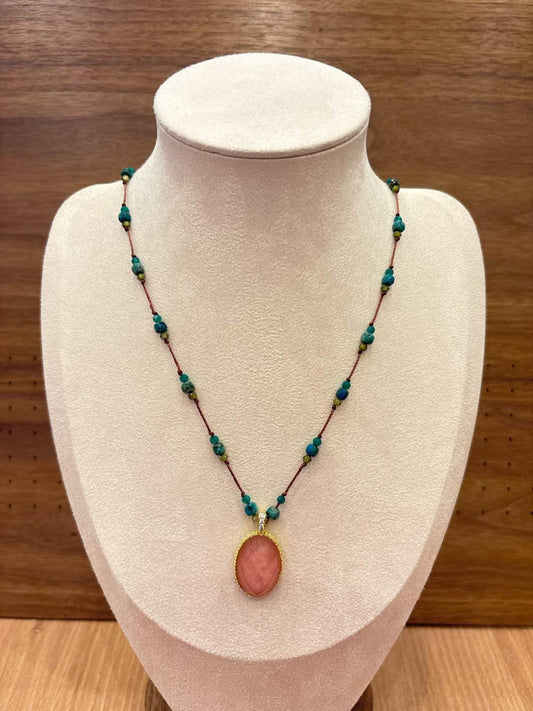 Collier HABAHA en Pierres Naturelles