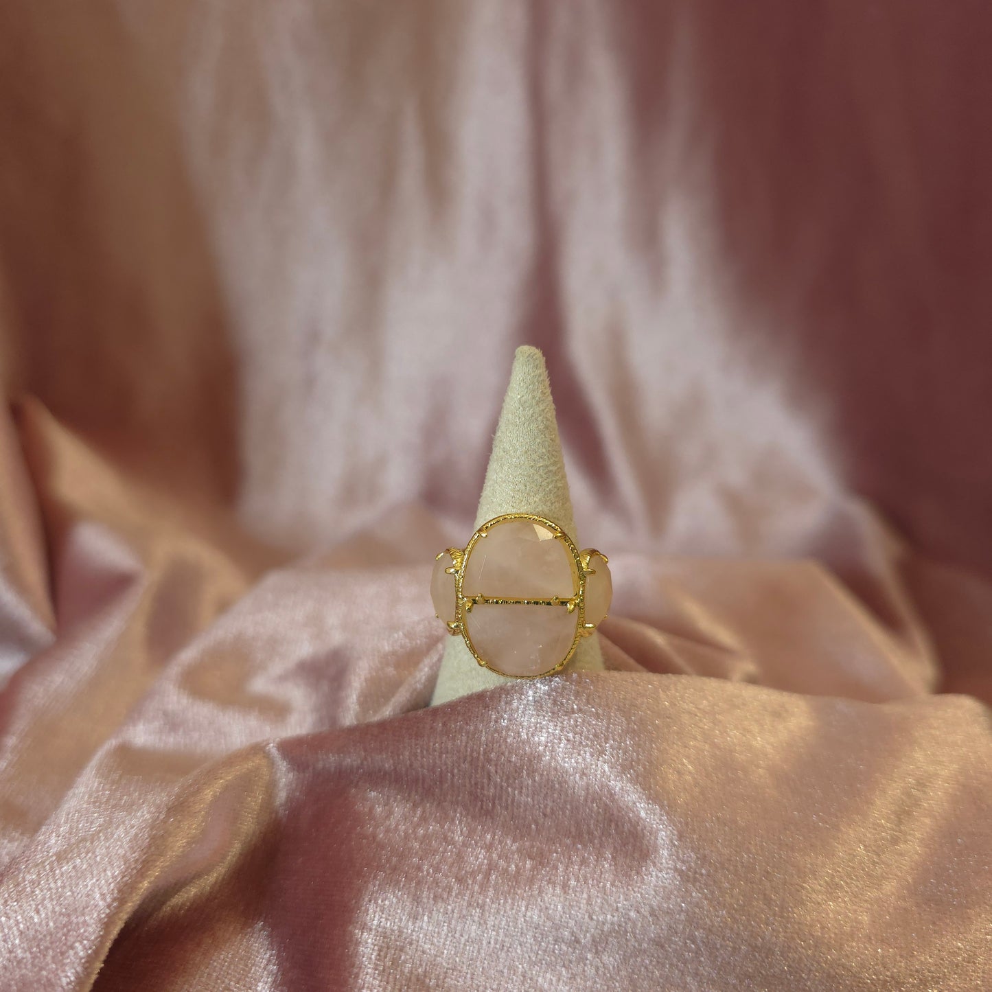 Bague Habaha Quartz Rose