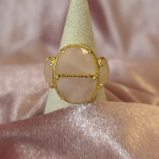 Bague Habaha Quartz Rose