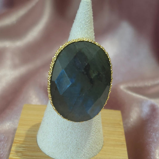 Bague labradorite