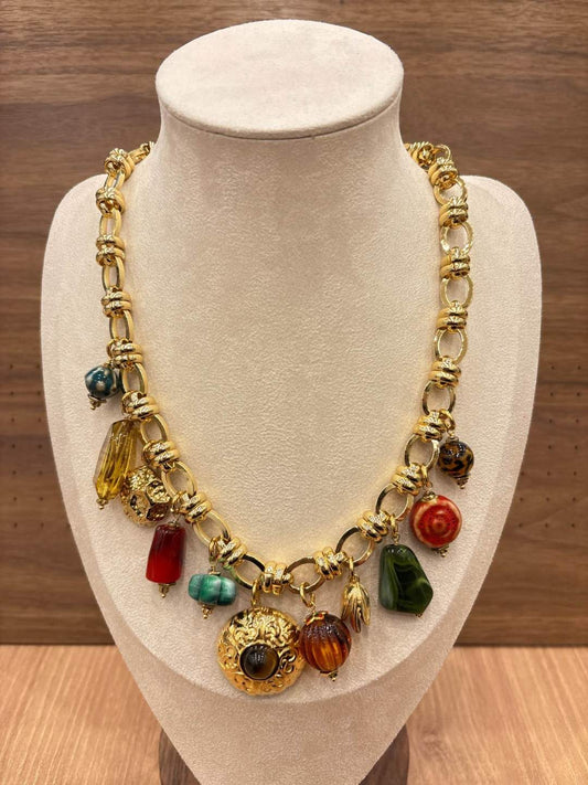 Collier HABAHA en Pierres Naturelles