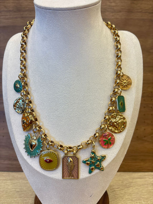 Collier HABAHA en Pierres Naturelles