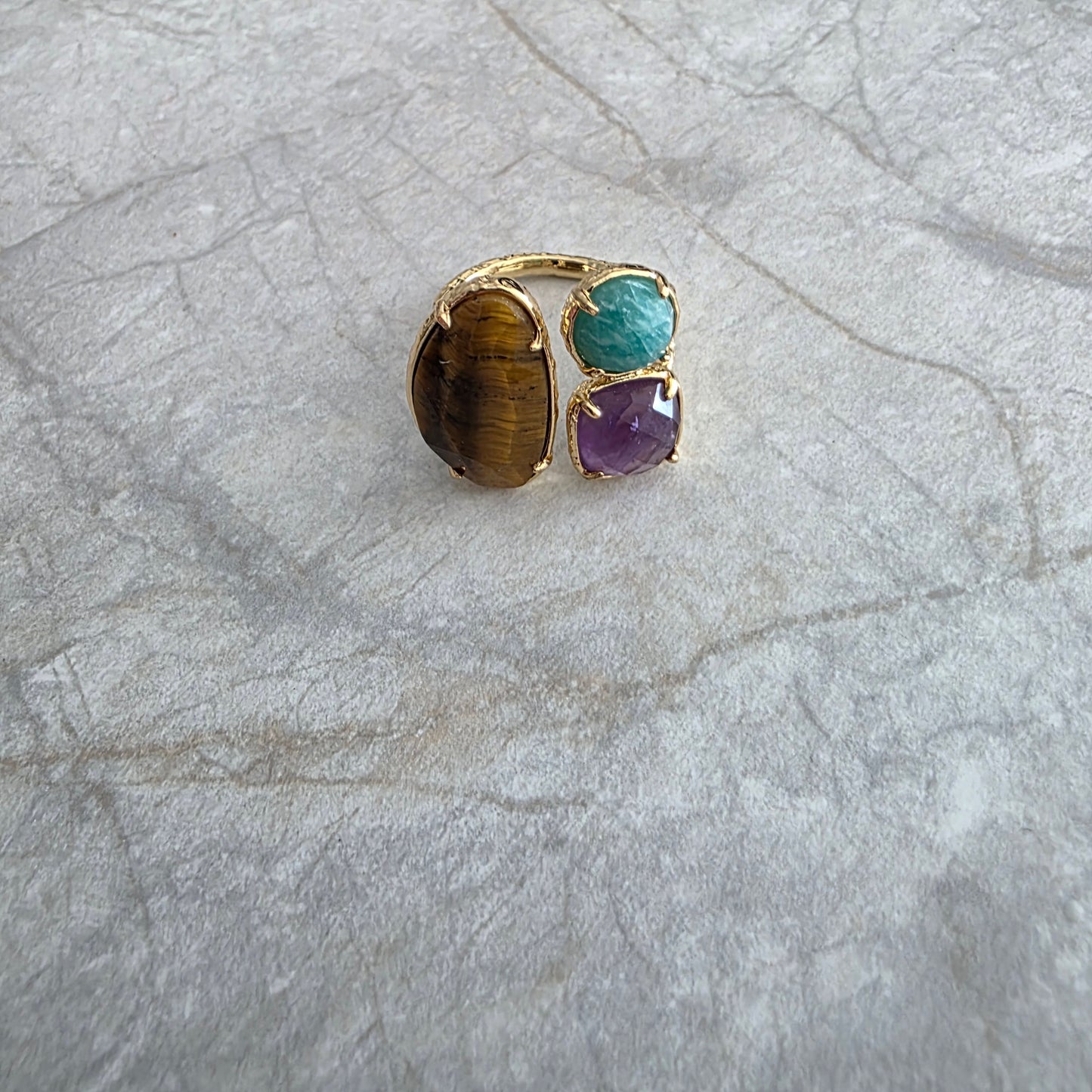 Bague Habaha trio 3 pierres