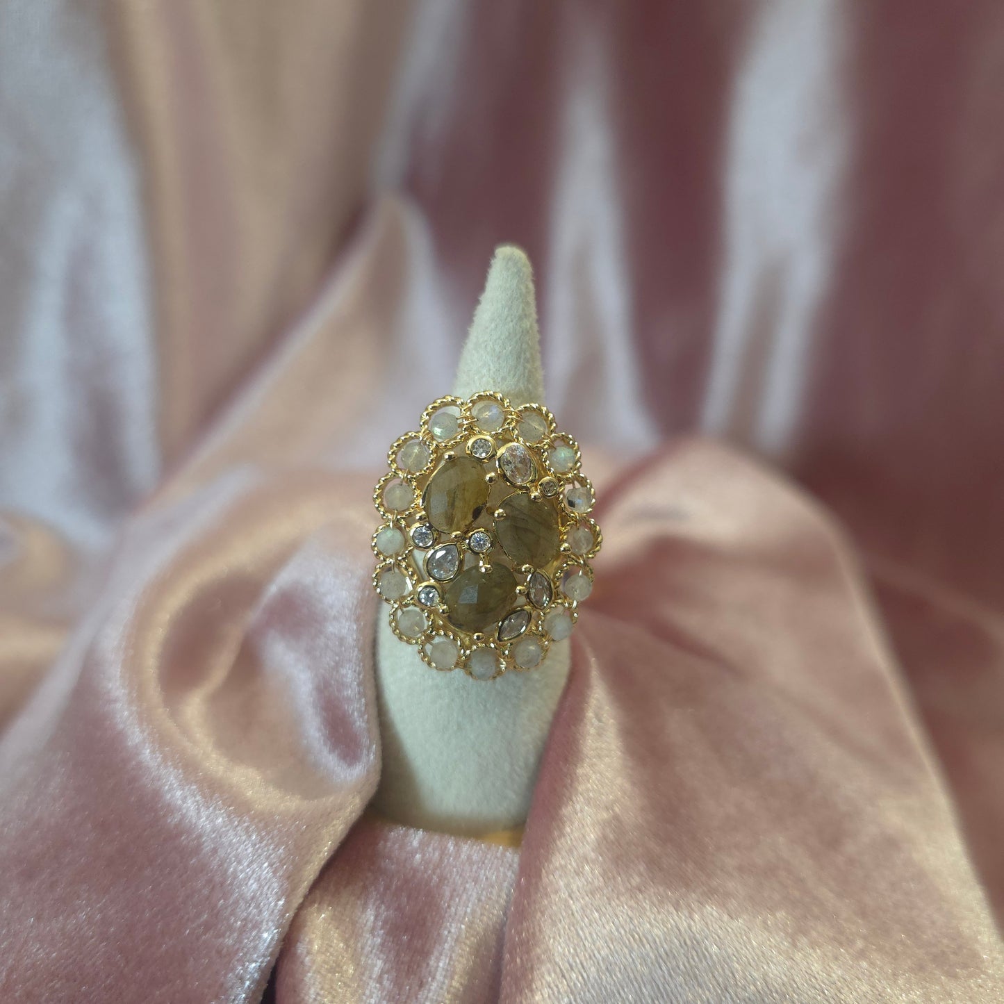 Bague labadorite