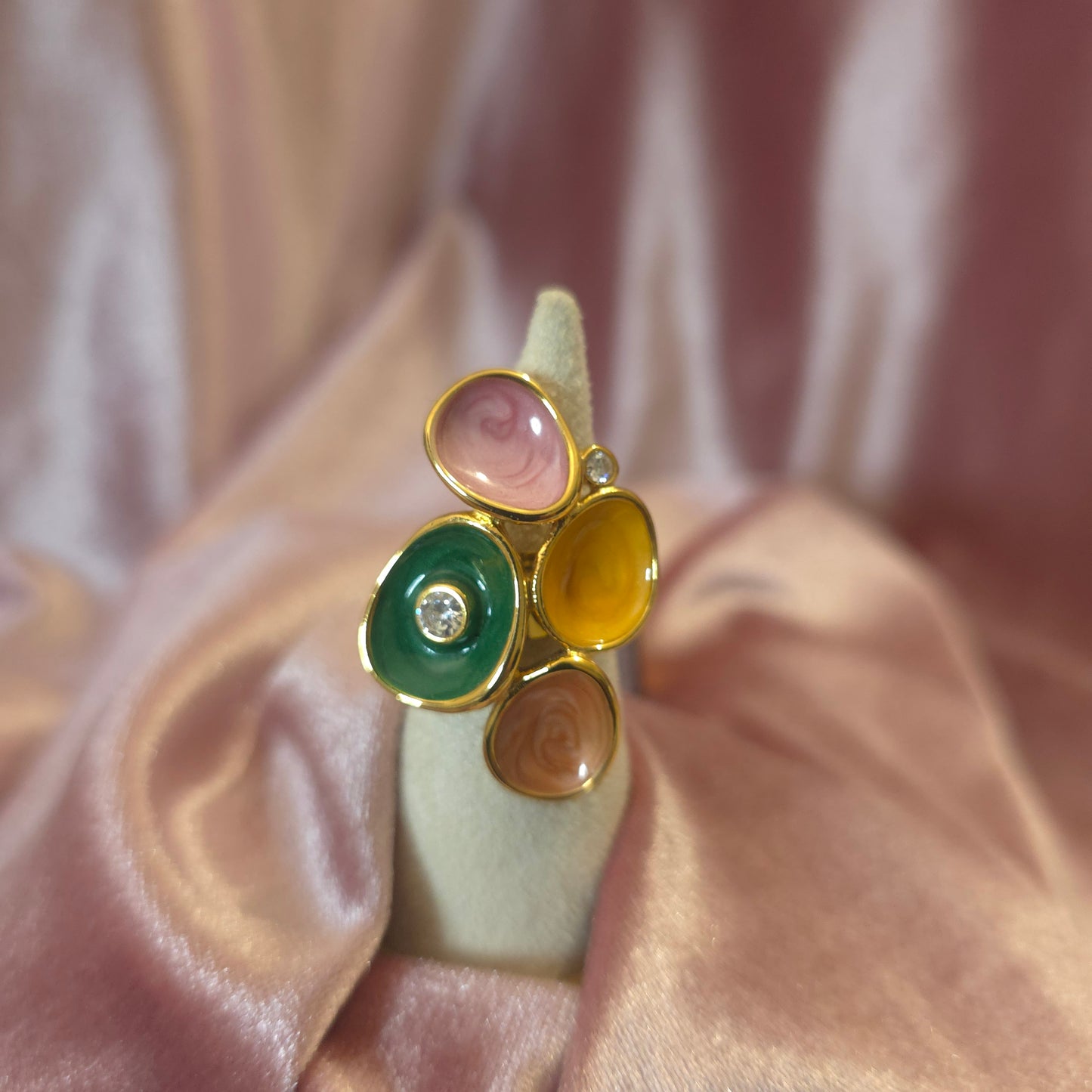 Bague pop multi