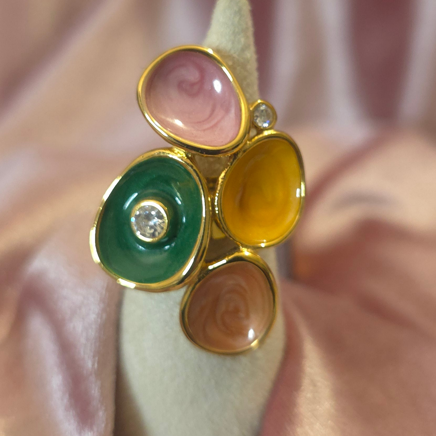 Bague pop multi