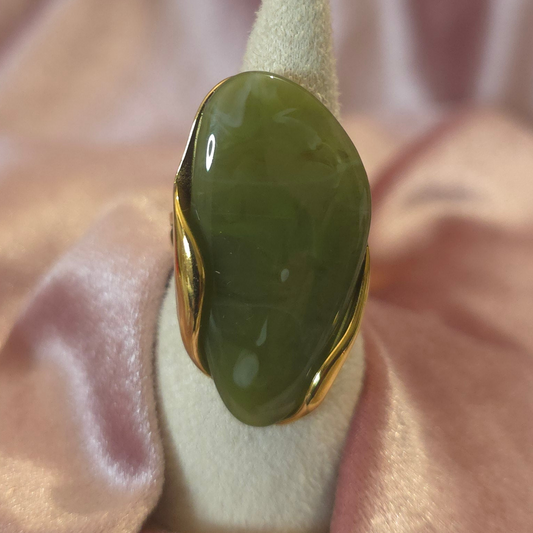Bague allonge kaki