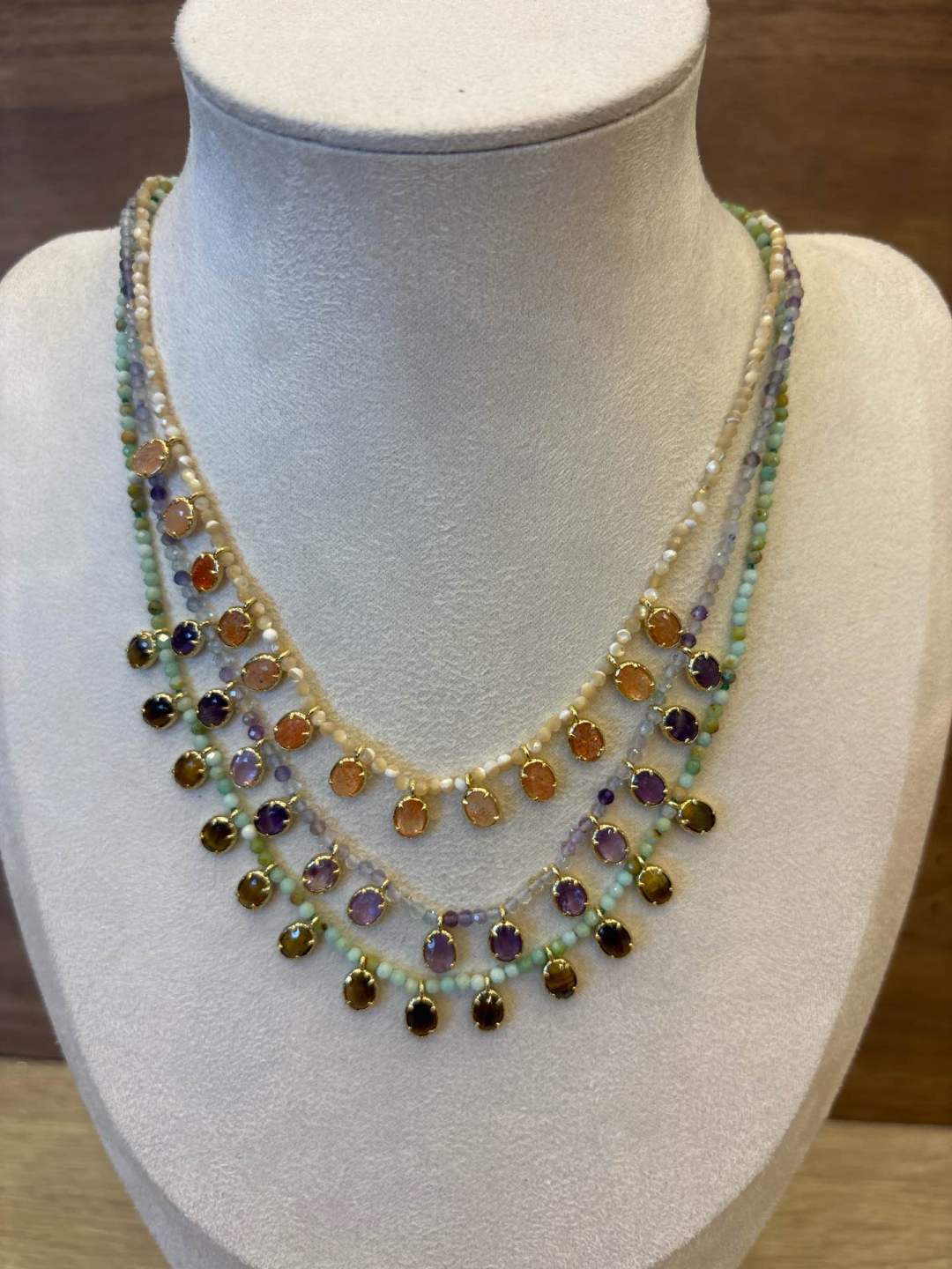 Collier HABAHA en Pierres Naturelles