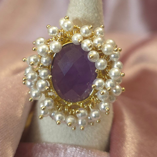 Bague Nima 2 Amethyste