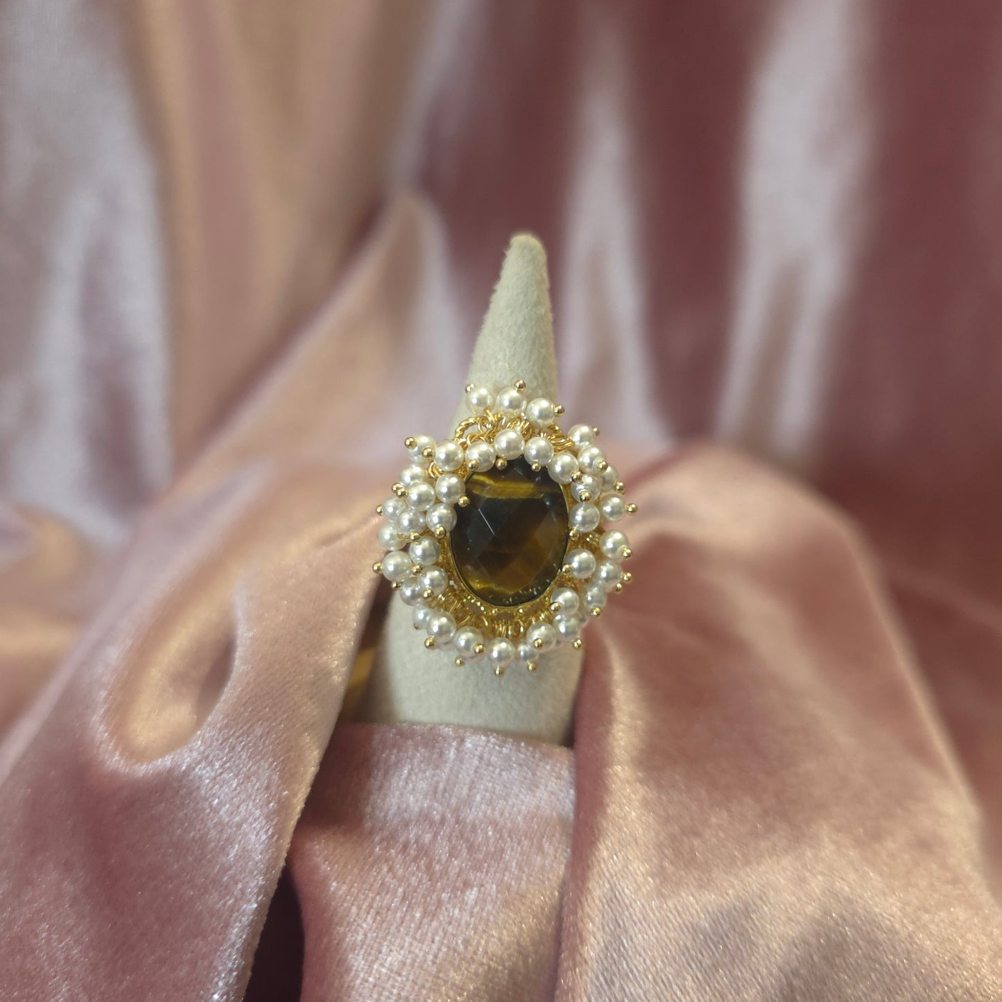 Bague Nima 2 Oeil de tigre