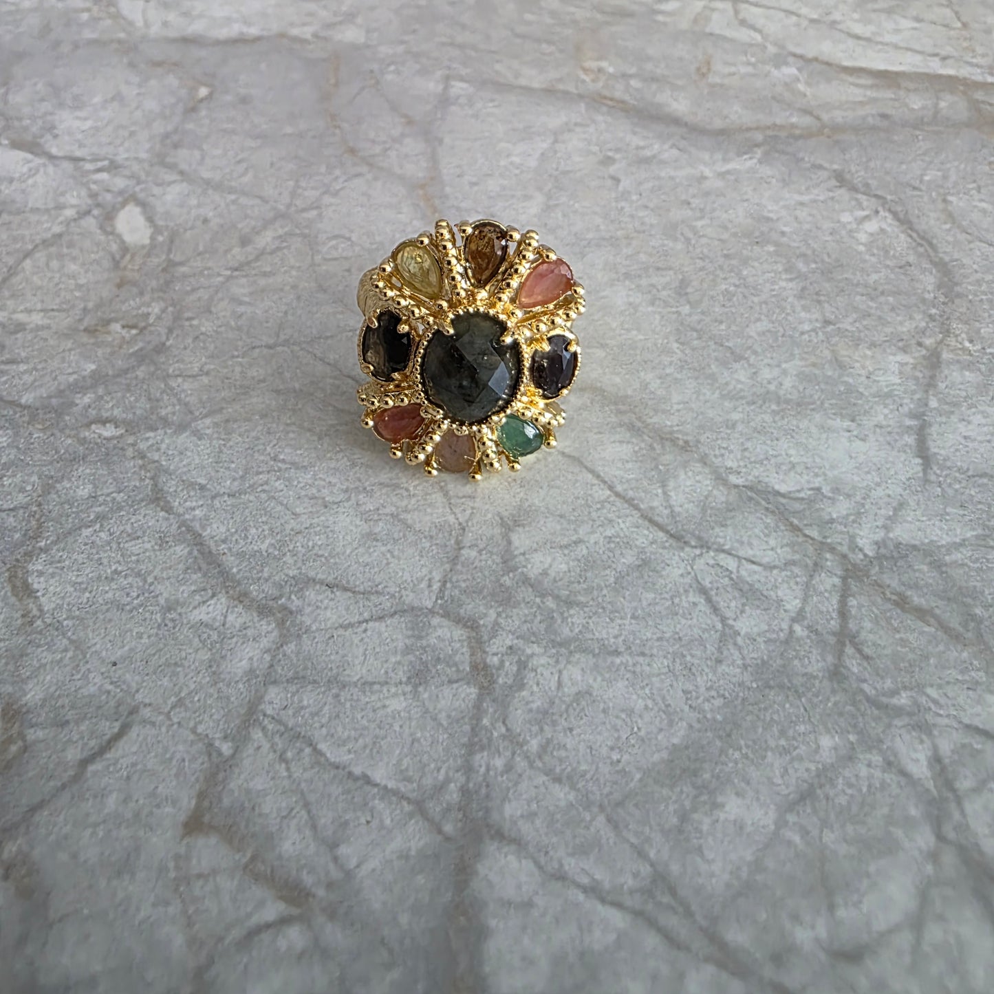 Bague Habaha Paris tourmaline rose