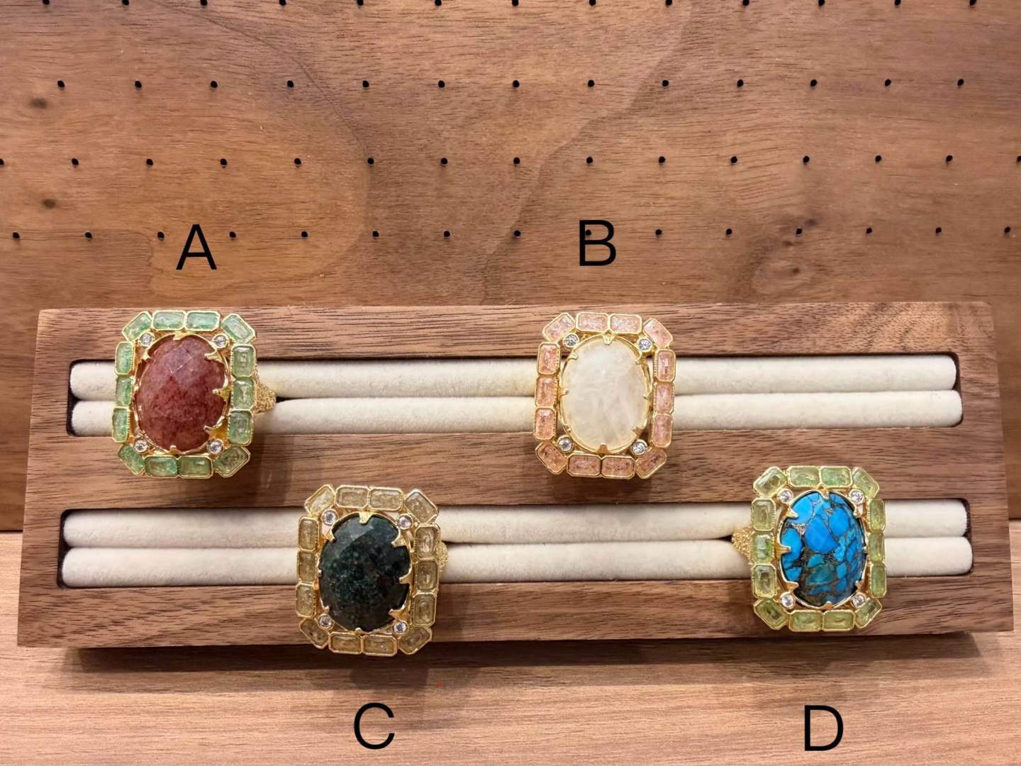 Bague carré