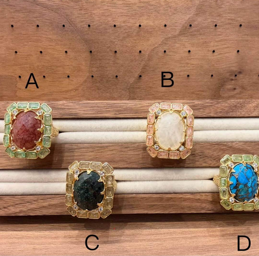 Bague carré