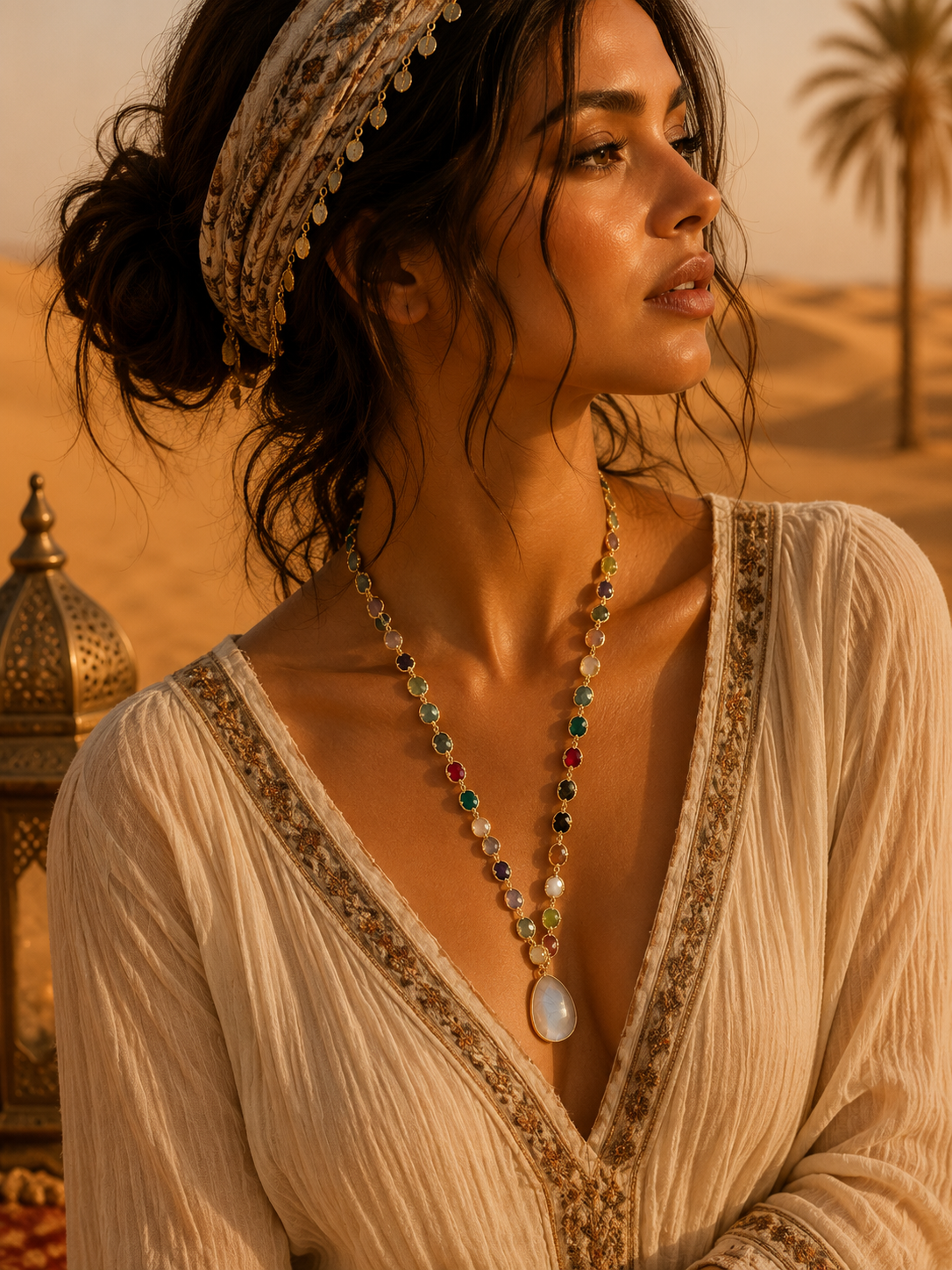 Collier long lana