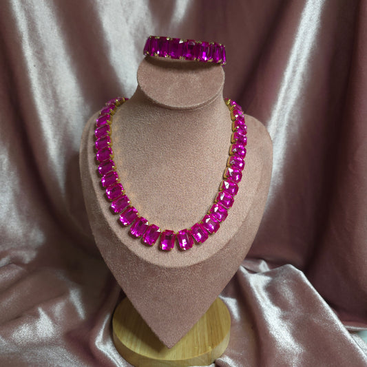 DUO CRYSTAL FUSHIA