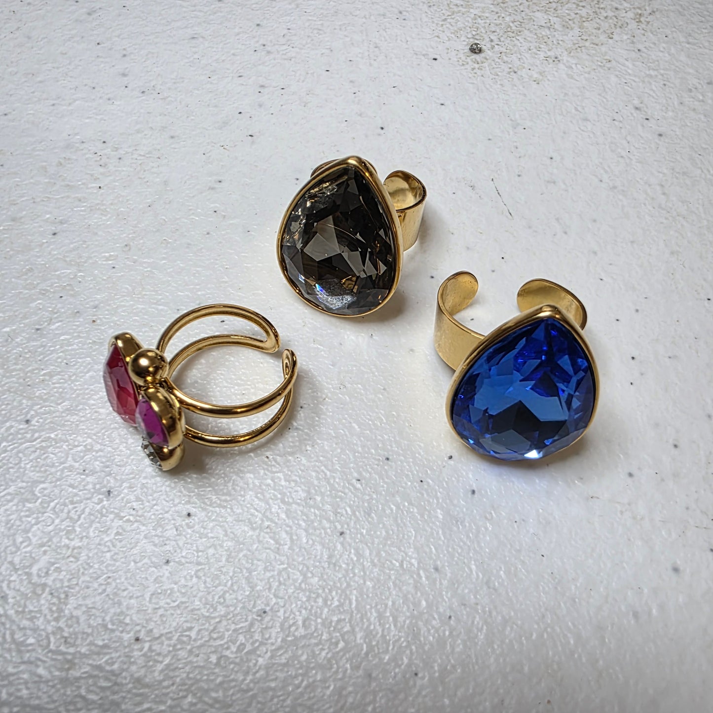 Amy vue 9 — bijoux dorés femme | Habaha Paris