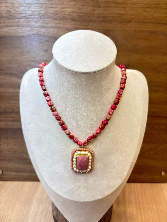 Collier HABAHA en Pierres Naturelles
