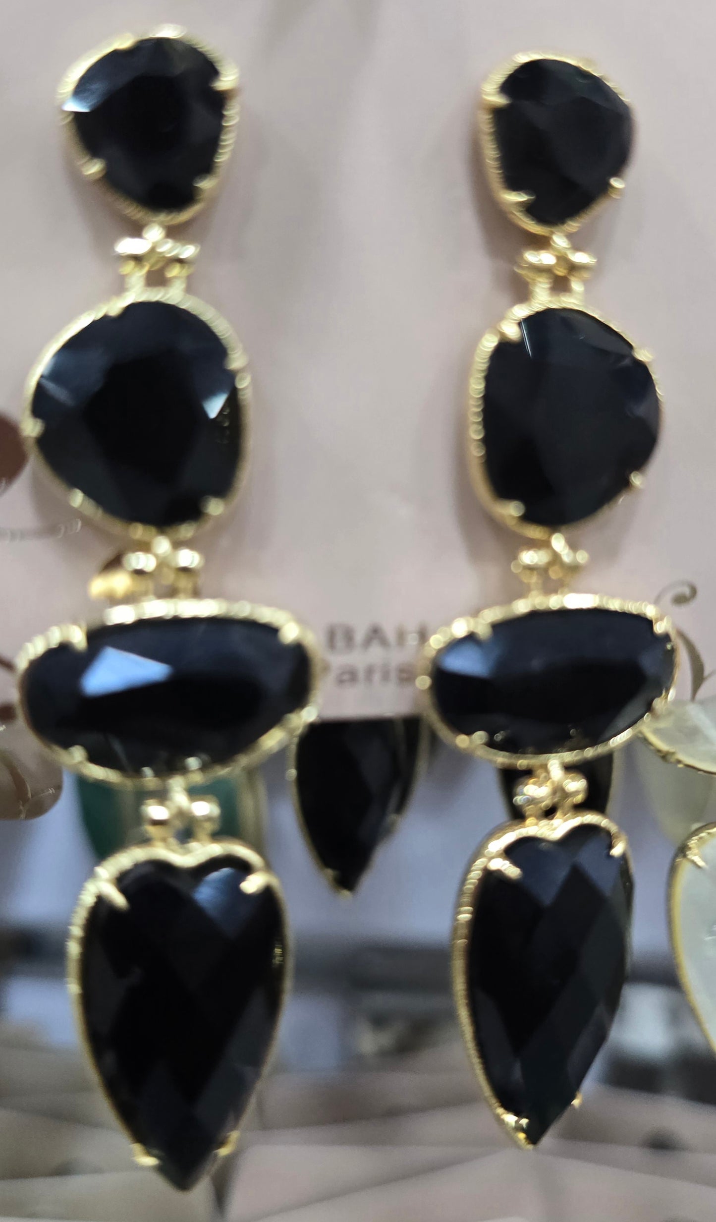 Boucles Oreilles HABAHA Pierres naturelles Part 3