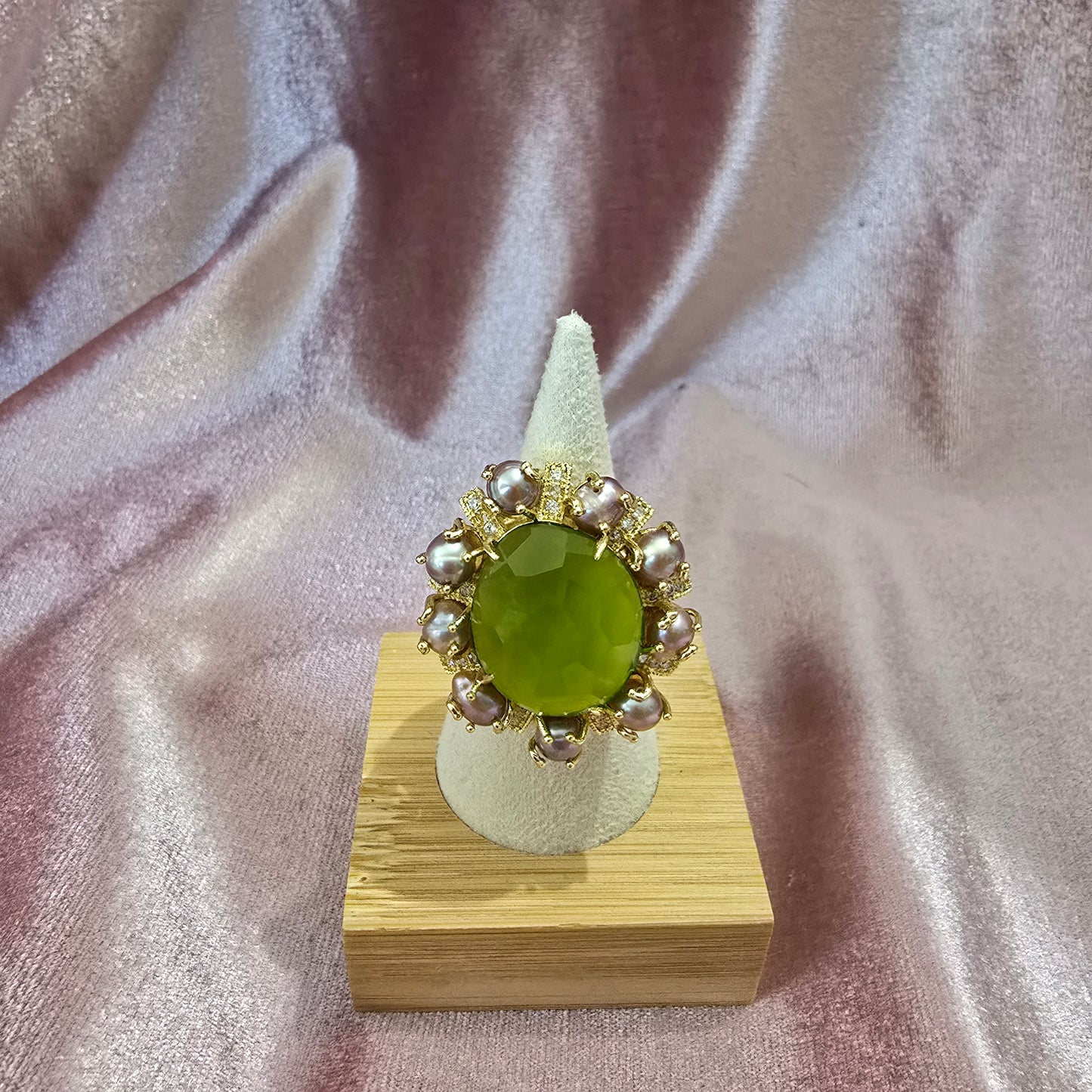 Bague versaille 2 verte