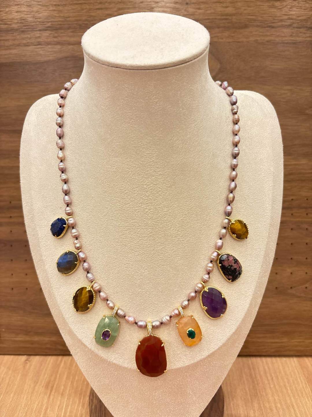 Collier HABAHA en Pierres Naturelles