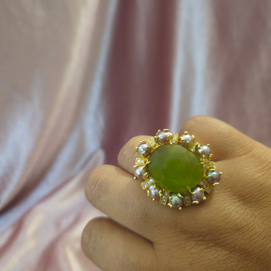 Bague versaille 2 verte