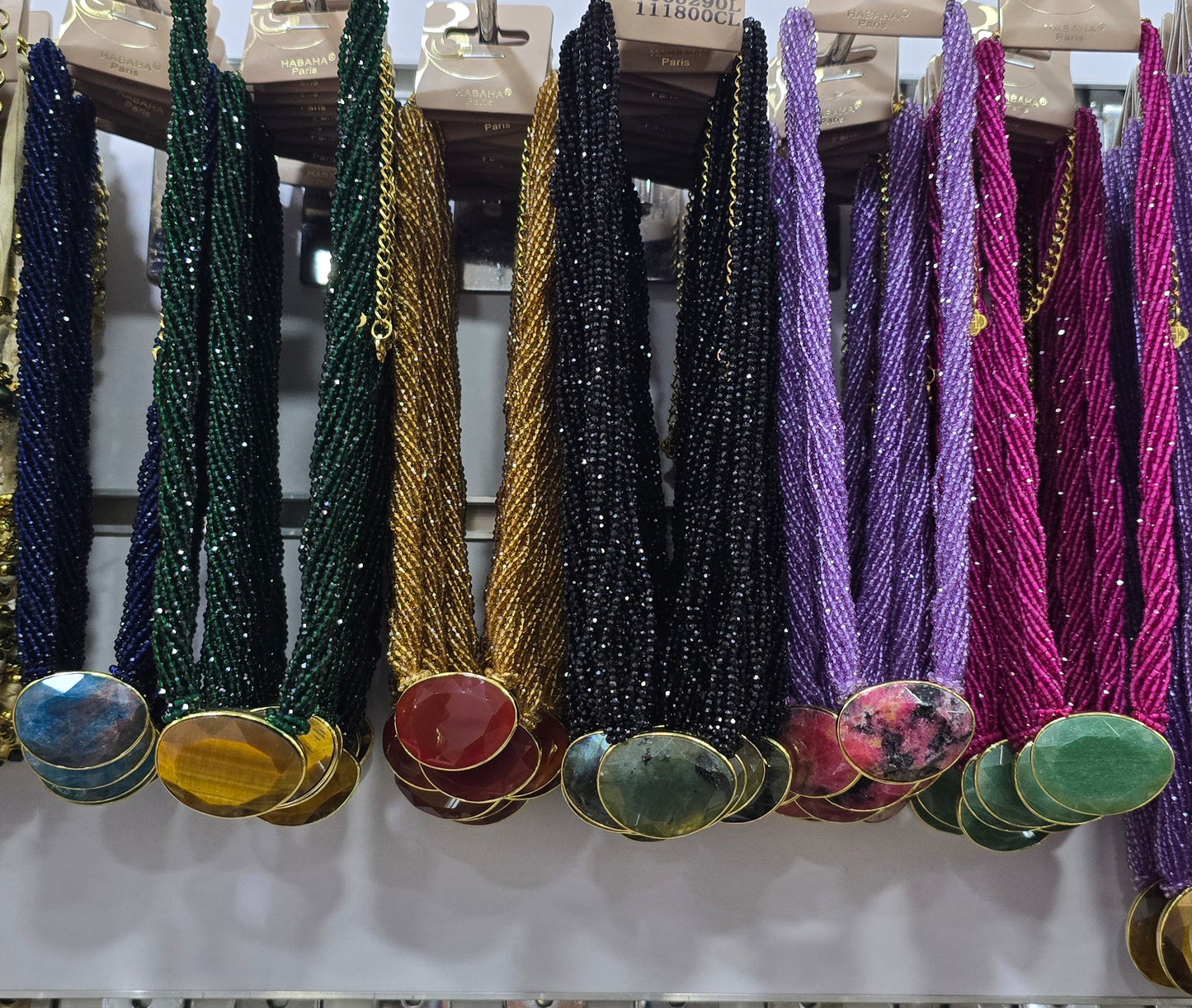 Collier perle naturelle et apathie plusieurs couleurs dispo