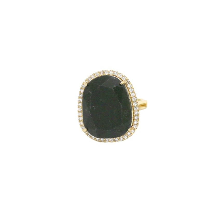 Bague Habaha strass Onyx