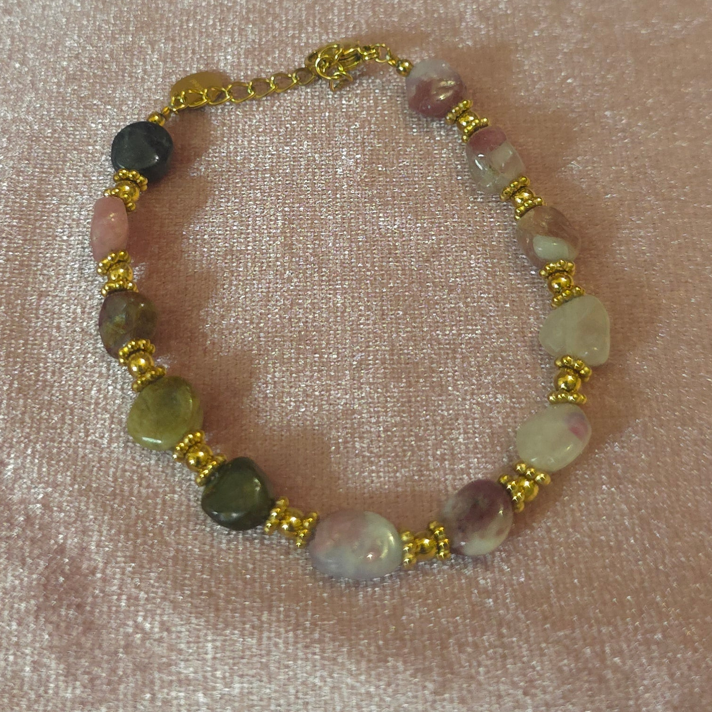 Bracelet bohm amethyste