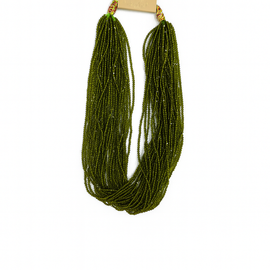 Collier peridot multirang