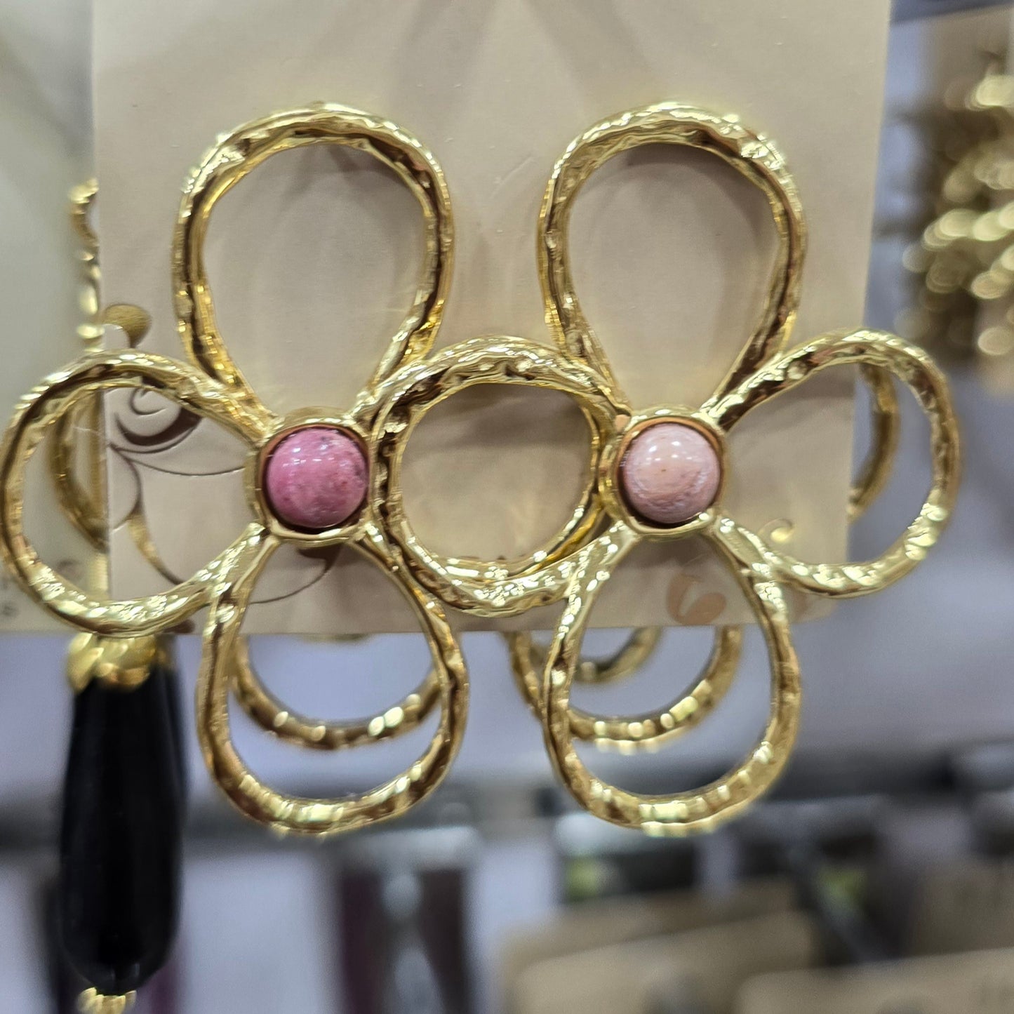 BOUCLES D'OREILLES HABAHA PARIS ACIER