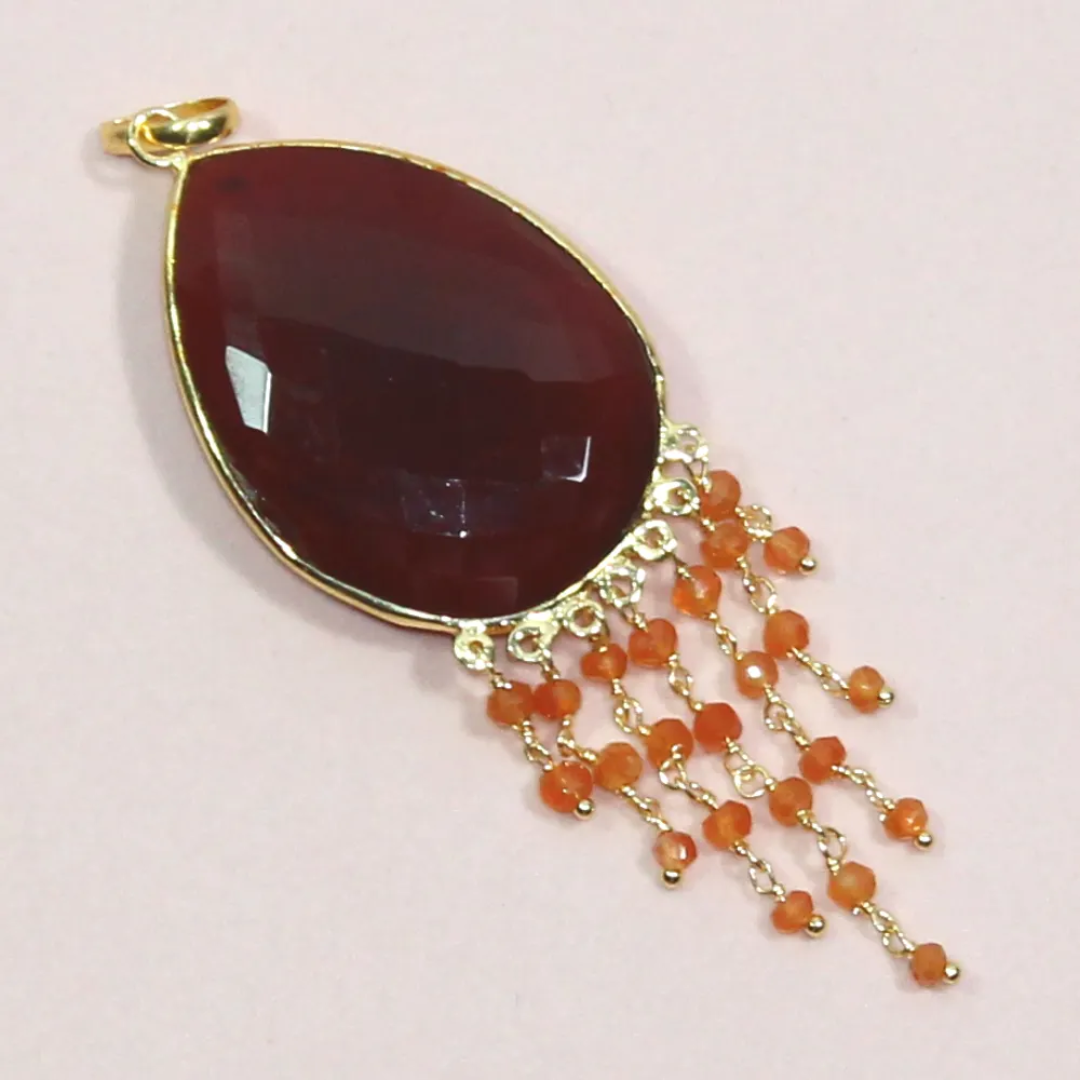 Collier liyana cornaline