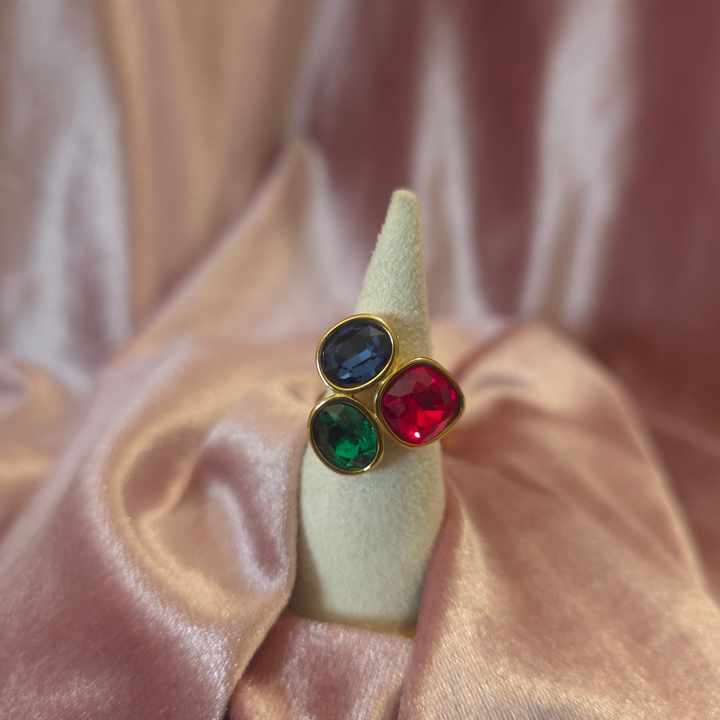 Bague 3 cristal multi 2