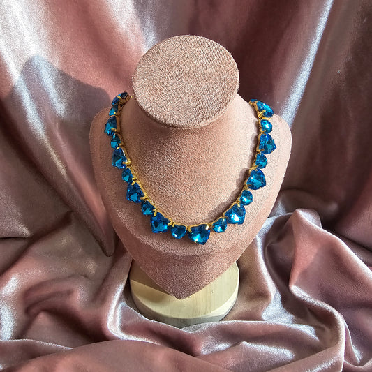 Collier coeur ocean