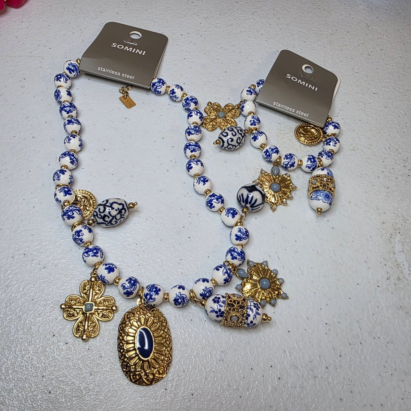 Amy vue 8 — bijoux dorés femme | Habaha Paris