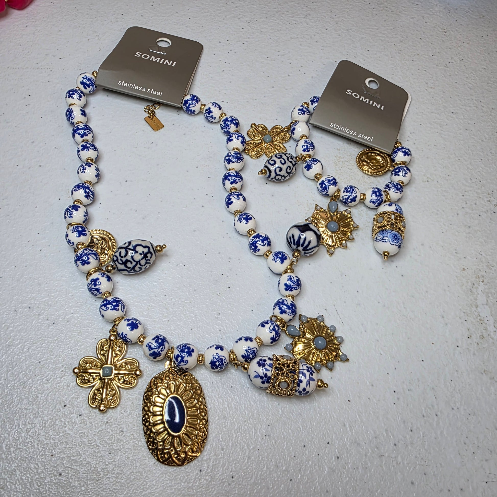 Amy vue 8 — bijoux dorés femme | Habaha Paris