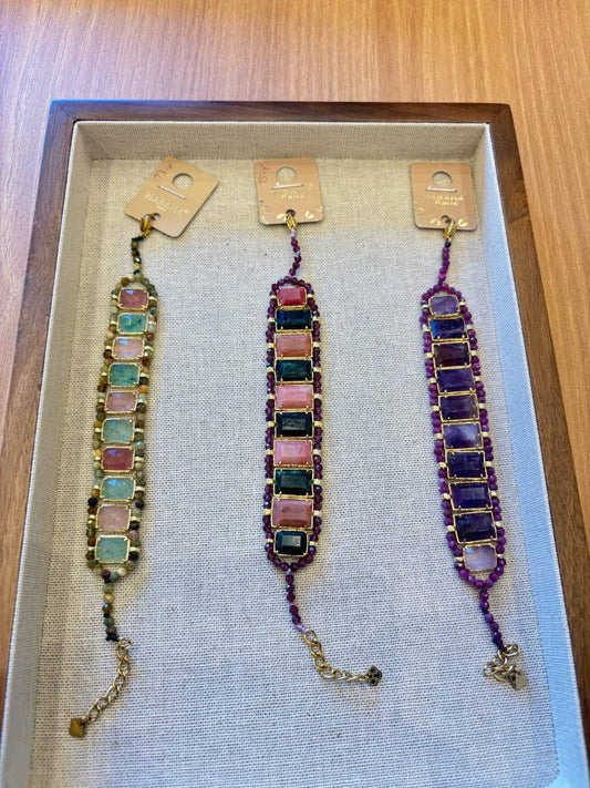 Bracelet HABAHA pierres naturelles