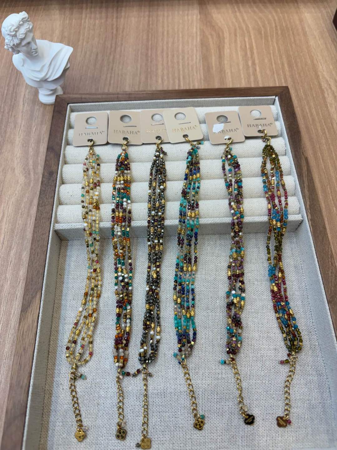 Bracelet HABAHA pierres naturelles