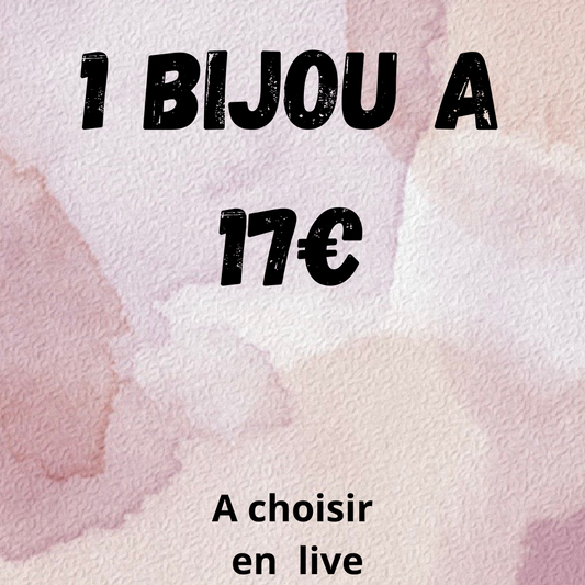 Bijou a 17€ live