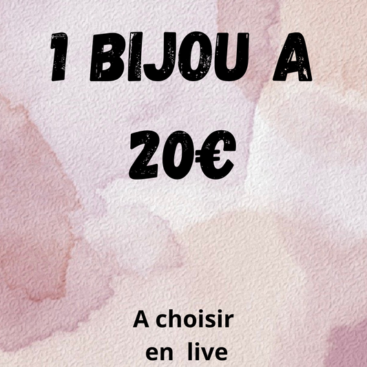 B 1 bijou a 20€
