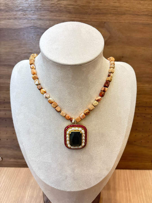 Collier HABAHA en Pierres Naturelles