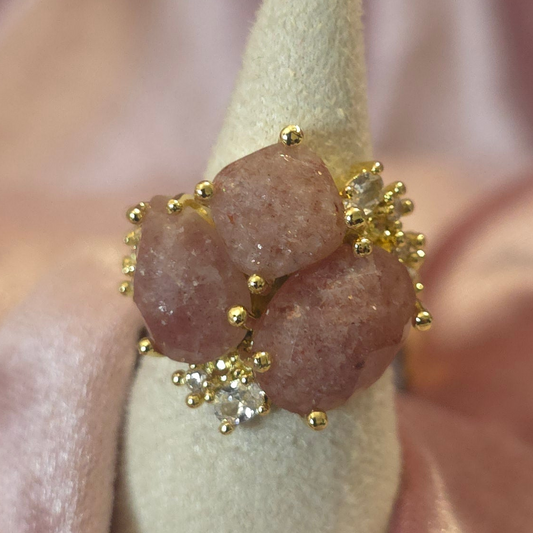 Bague triflo Fraise