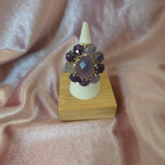 Bague versaille Amethyste