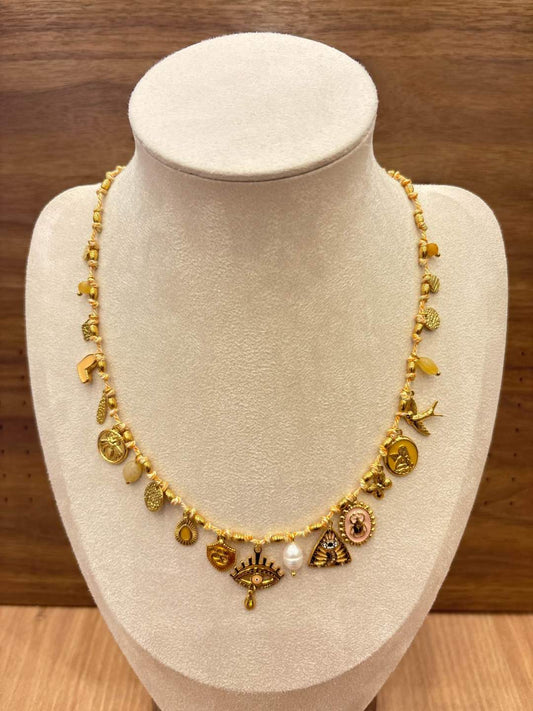 Collier HABAHA en Pierres Naturelles