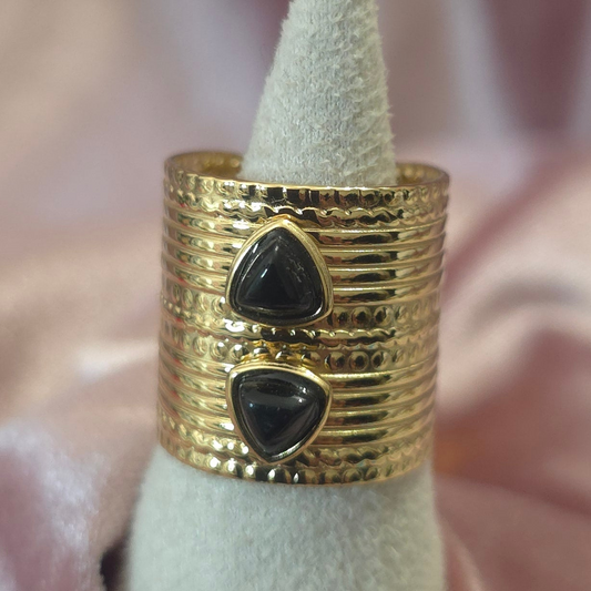 Bague inca full black
