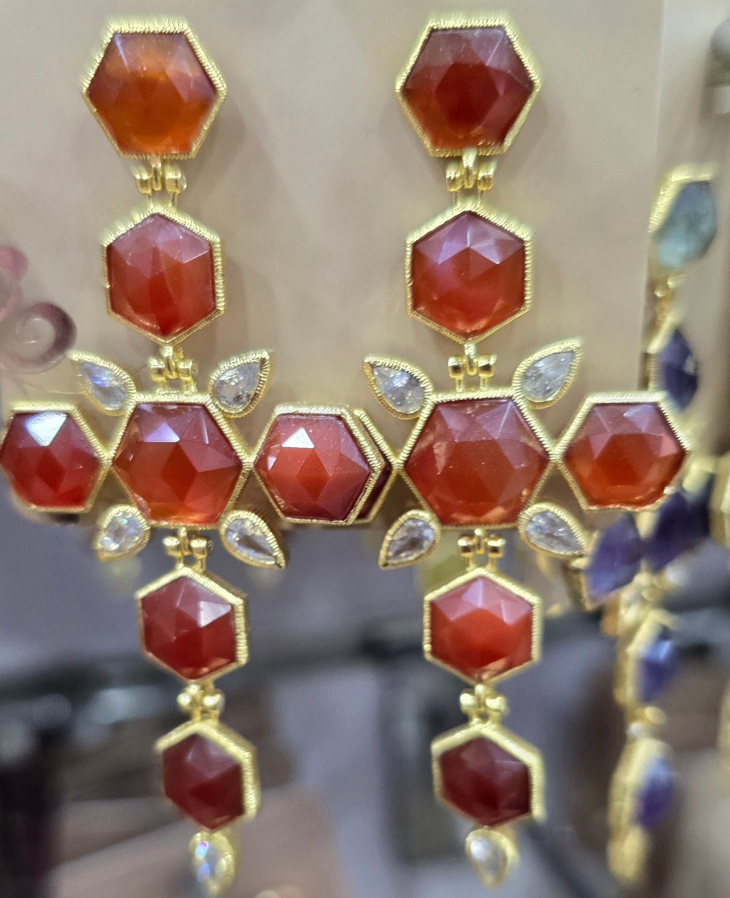 Boucle d'oreilles HABAHA Pierres Naturelles part 1